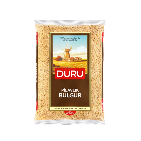 Duru Pilavlık Bulgur 2 Kg (4'li Paket) ürün görseli 1