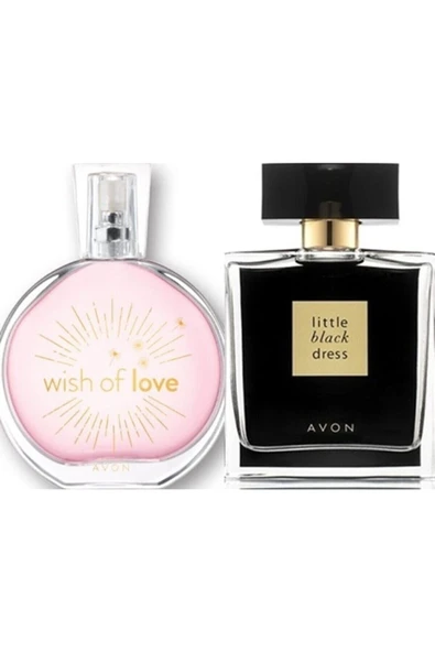 AVON Wish Of Love Edt 50 ml Kadın + Little Black Dress Edp 50 ml Kadın ürün görseli 1