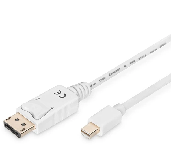 Digitus DisplayPort to Mini DisplayPort Kablo (2m) ürün görseli 1