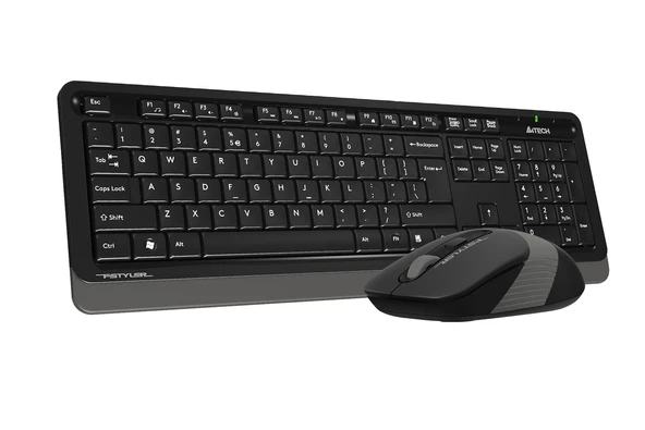 A4-Tech Kablosuz Set Gri (FG1010-G) - Resim 3