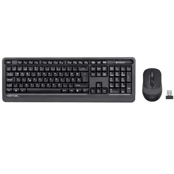 A4-Tech (F) Kablosuz Set Siyah (FG1010-FG) ürün görseli 1