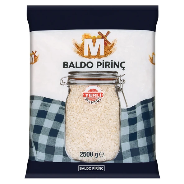 Migros Baldo Pirinç 2,5 Kg (7'li Paket) ürün görseli 1