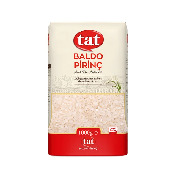 Tat Baldo Pirinç 1 Kg (3'li Paket) ürün görseli 1