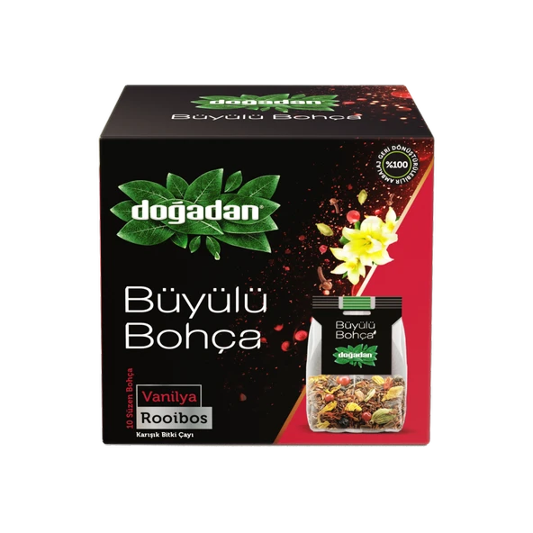 Doğadan Büyülü Bohça Vanilya Rooibos 10'lu 20 G (4'li Paket) ürün görseli 1