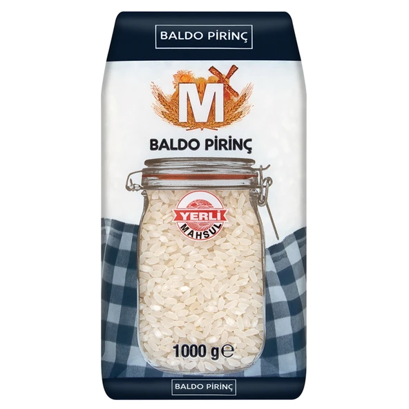 Migros Baldo Pirinç 1 Kg (7'li Paket) ürün görseli 1