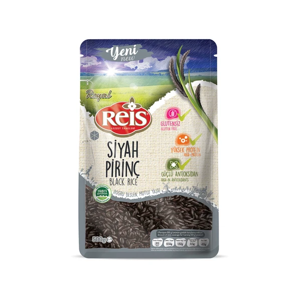 Reis Royal Siyah Pirinç 500 G (8'li Paket) ürün görseli 1