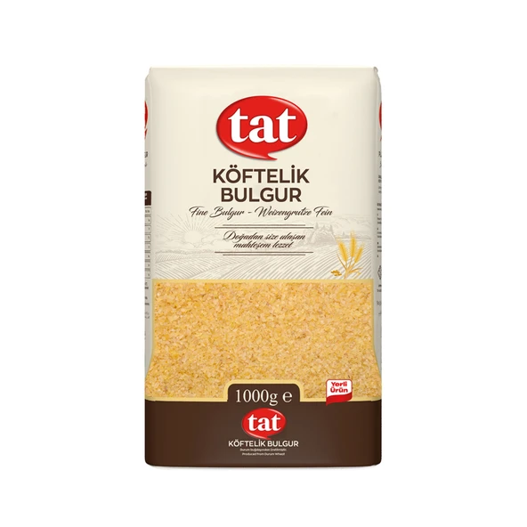 Tat Köftelik Bulgur 1 Kg (8'li Paket) ürün görseli 1
