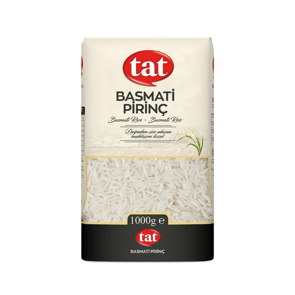 Tat Basmati Pirinç 1 Kg (6'li Paket) ürün görseli 1