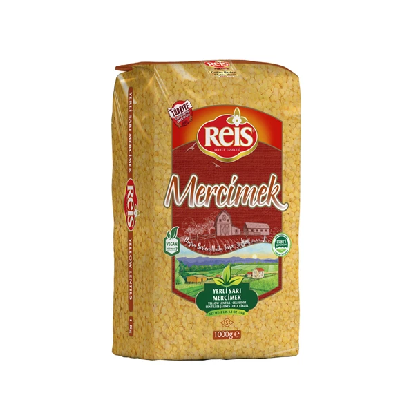 Reis Sarı Mercimek 1 Kg (5'li Paket) ürün görseli 1