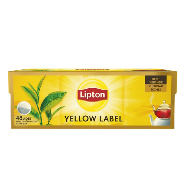 Lipton Yellow Label Demlik Poşet Çay 48'li 153 G (6'li Paket) ürün görseli 1