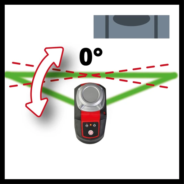 Einhell TE-LL 360 Çapraz Çizgili Lazer Hizalama - Resim 2