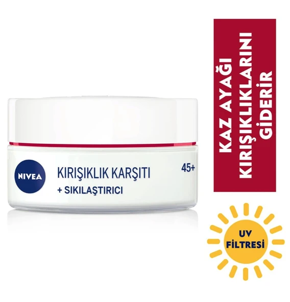 Nivea Kırışıklık Karşıtı Krem 45 Yaş Üstü 50 ml ürün görseli 1