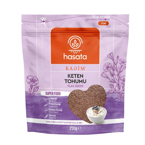 Hasata Kadim Keten Tohumu 250 G (8'li Paket) ürün görseli 1