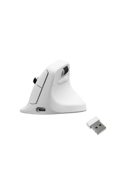 M5 Kablosuz Ergonomik Fares, En Iyi Pixart 3311 Sensörü ve Pixart 3950 Sensörüne Sahip. 2.4 Ghz, Blu ürün görseli 1