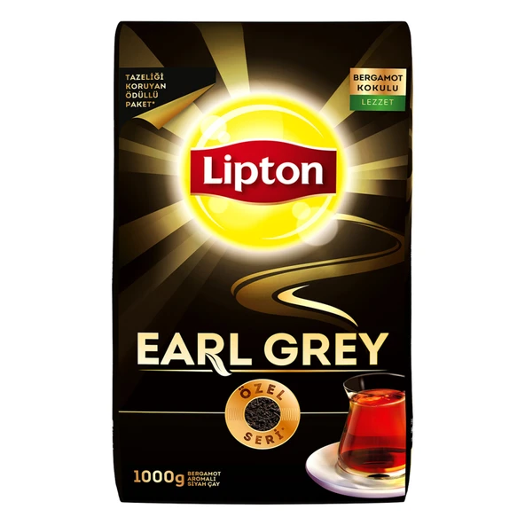 Lipton Earl Grey Dökme Çay 1 Kg (2'li Paket) ürün görseli 1
