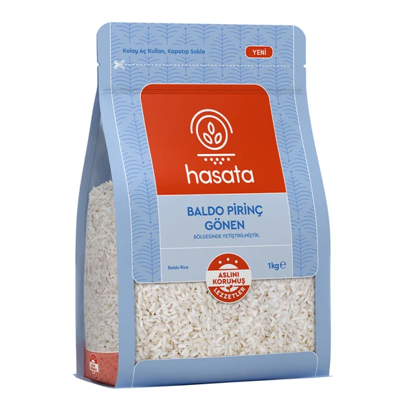 Hasata Gönen Baldo Pirinç 1 Kg (6'li Paket) ürün görseli 1