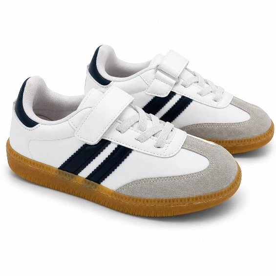 BLACK FLEX CIRTLI ÇOCUK SNEAKER AYAKKABI 26-30 BEYAZ ürün görseli 1