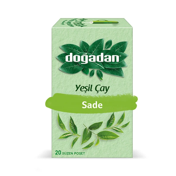 Doğadan Yeşil Çay 20'li Bardak Poşet (7'li Paket) ürün görseli 1