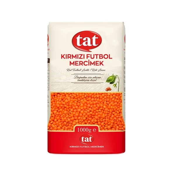 Tat  Kırmızı Mercimek 1 Kg (7'li Paket) ürün görseli 1
