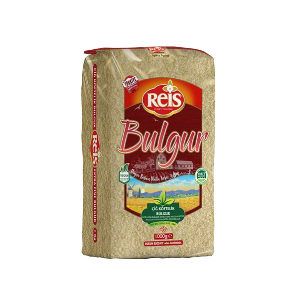 Reis Çiğ Köftelik Bulgur 1 Kg (8'li Paket) ürün görseli 1