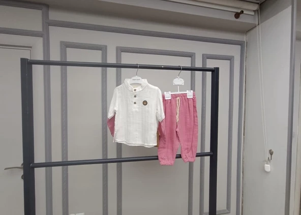 Renkli Muslin Takım - Resim 5