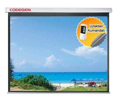 CODEGEN EX-24 240X200 MOTORLU UZAKTAN KUMANDALI PERDE ürün görseli 1