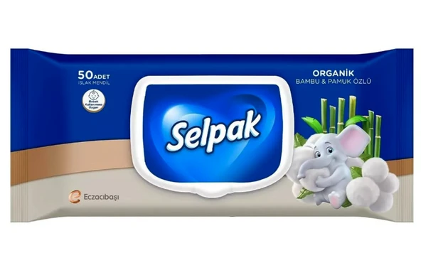 Selpak Bambu & Organik Pamuk Özlü 50’li ürün görseli 1