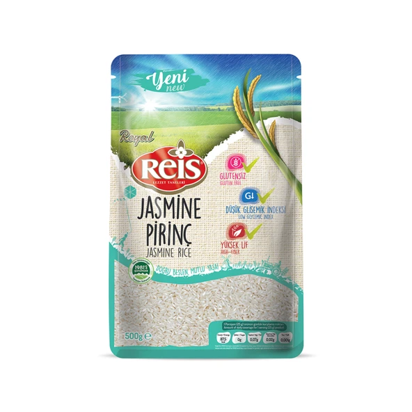 Reis Royal Jasmine Pirinç (Premium) 500 G (3'li Paket) ürün görseli 1