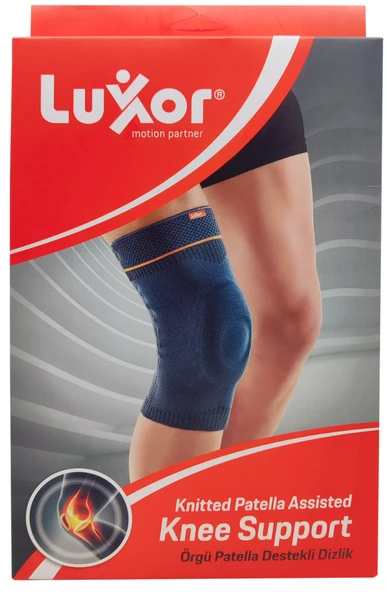 Luxor Örgü Patella Destek Dizlik- Medium 103 ürün görseli 1