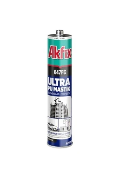 Akd Akfix Aa476 647fc Pu Mastik 280ml Gri ürün görseli 1