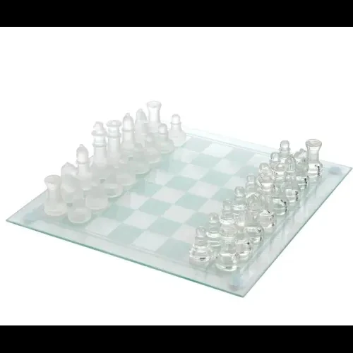 HERŞEYTREND Cam Satranç Takımı 25*25cm ürün görseli 1
