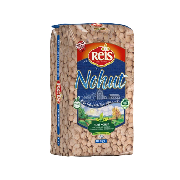 Reis Koçbaşı Nohut 1 Kg (3'li Paket) ürün görseli 1