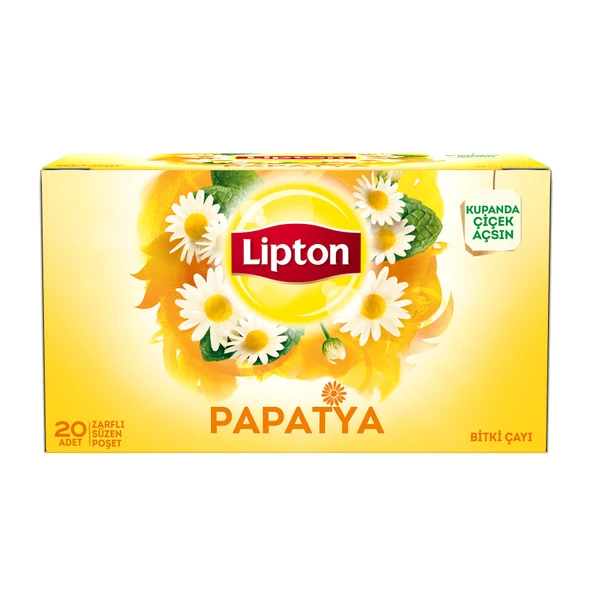Lipton Papatya Çayı Bardak Poşet 20'li 30 G (8'li Paket) ürün görseli 1