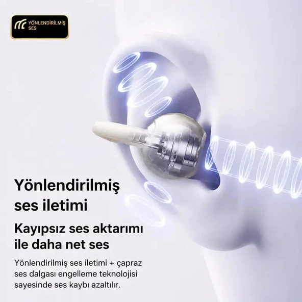 KATJMER KJ/RB-001 RİNG BUDS BLUETOOTH EARPHONE - Resim 2