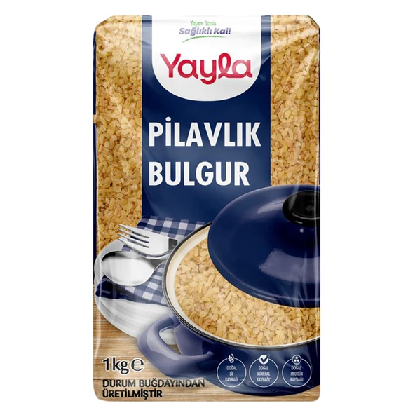 Yayla Pilavlık Bulgur 1 Kg (7'li Paket) ürün görseli 1