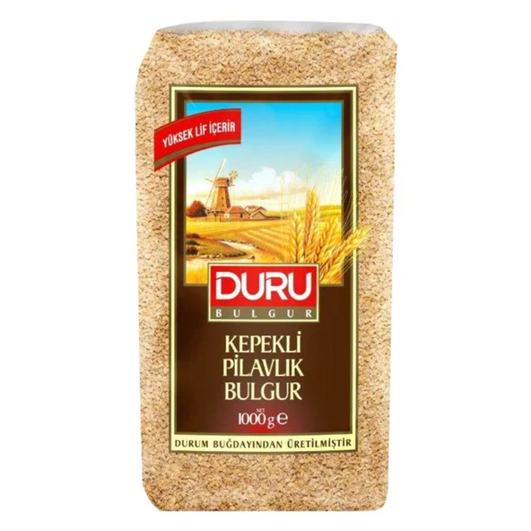 Duru Kepekli Pilavlık Bulgur 1 Kg (8'li Paket) ürün görseli 1