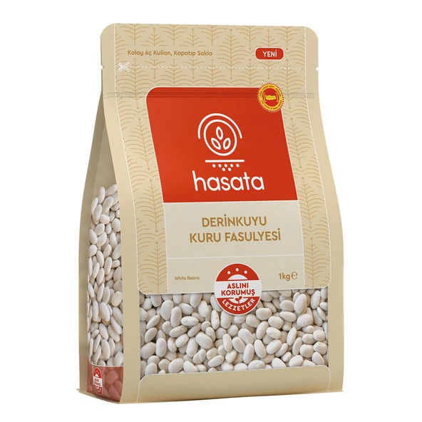 Hasata Derinkuyu Kuru Fasulyesi 1 Kg (6'li Paket) ürün görseli 1