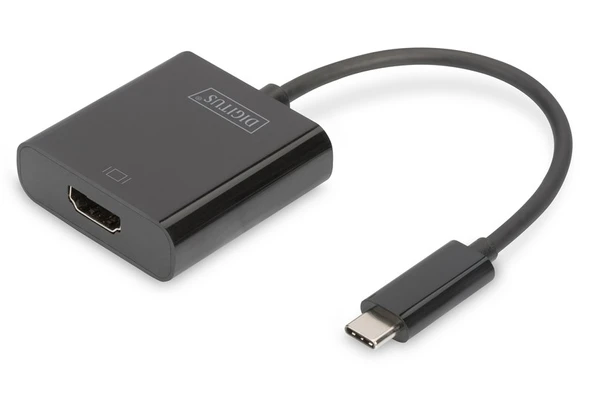 Digitus Type-C Erkek to HDMI Dişi Çevirici (4K) ürün görseli 1