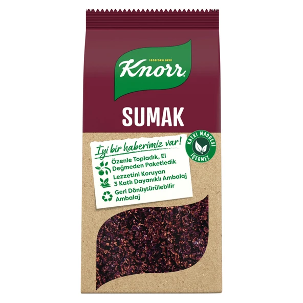 Knorr Baharat Serisi Sumak 70 G (5'li Paket) ürün görseli 1