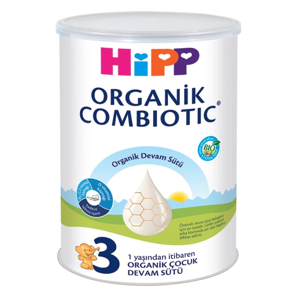 Hipp 3 Organik Combiotic Devam Sütü 350 G (3'li Paket) ürün görseli 1