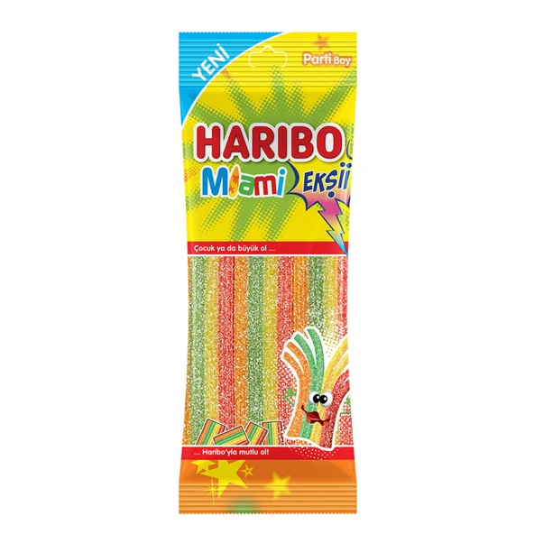 Haribo Ekşi Miami 120 G (7'li Paket) ürün görseli 1
