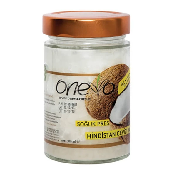 Oneva Hindistan Cevizi Yağı 300 Ml (8'li Paket) ürün görseli 1