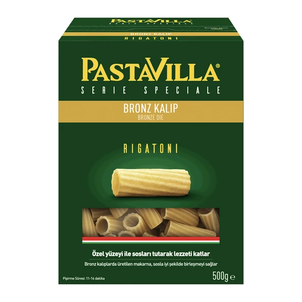 Pastavilla Bronz Kalıp Rigatoni 500 G (7'li Paket) ürün görseli 1