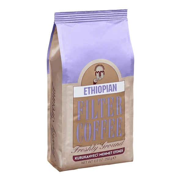 Kurukahveci Mehmet Efendi Ethiopian Filtre Kahve 250 G (8'li Paket) ürün görseli 1