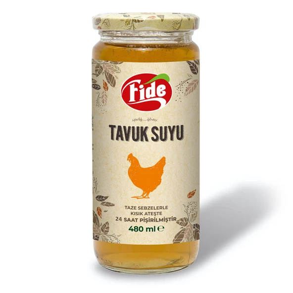 Fide Tavuk Suyu 480 Ml (8'li Paket) ürün görseli 1