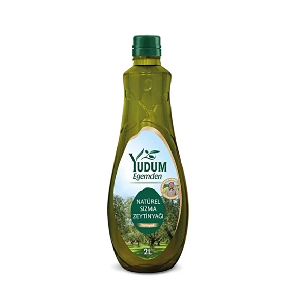 Yudum Egemden Sızma Zeytinyağı Yumuşak Lezzet 2 L (2'li Paket) ürün görseli 1