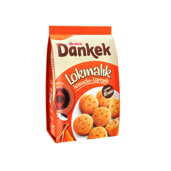 Ülker Dankek Lokmalık Havuçlu Tarçınlı 160 G (7'li Paket) ürün görseli 1