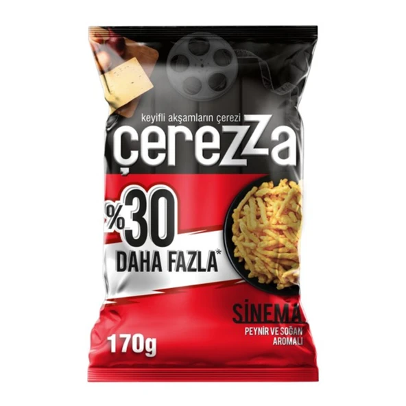 Çerezza Sinema Peynir Soğan Aromalı Mısır Çerezi Parti Boy 170 G (5'li Paket) ürün görseli 1