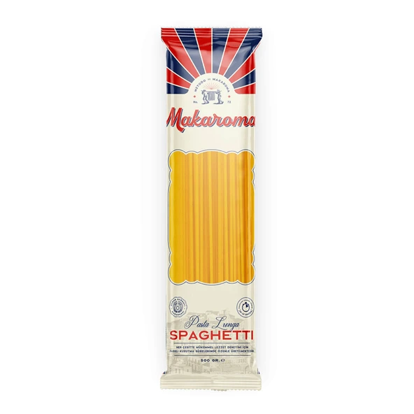 Makaroma Spaghetti Makarna 500 G (8'li Paket) ürün görseli 1