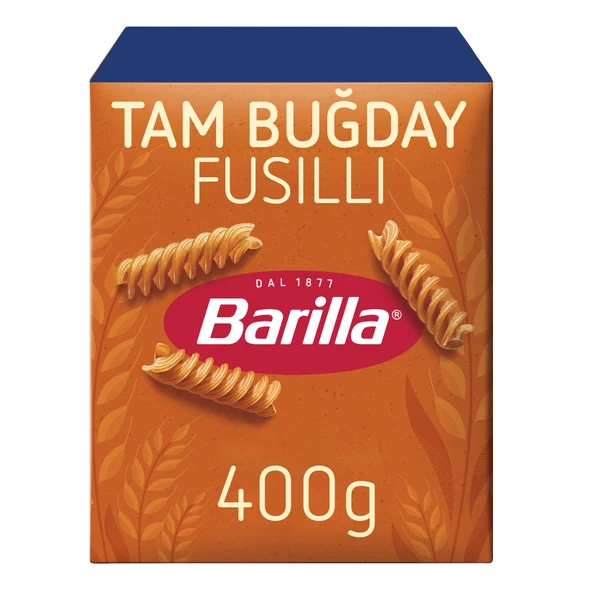 Barilla Tam Buğday Burgu Makarna (Integrale Fusilli) 400 G (8'li Paket) ürün görseli 1
